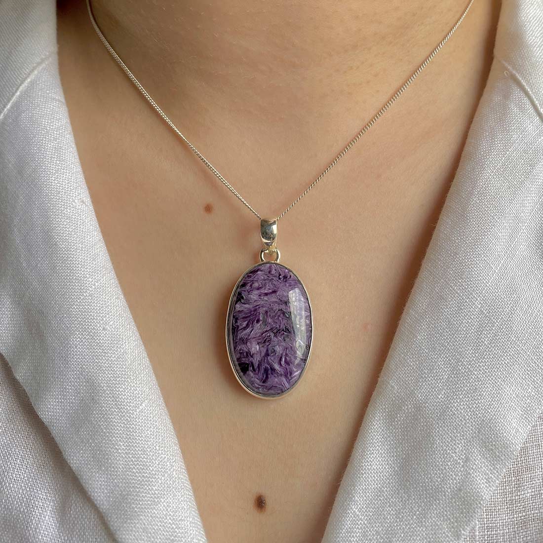 Charoite Pendant-(CHR-P-12.)
